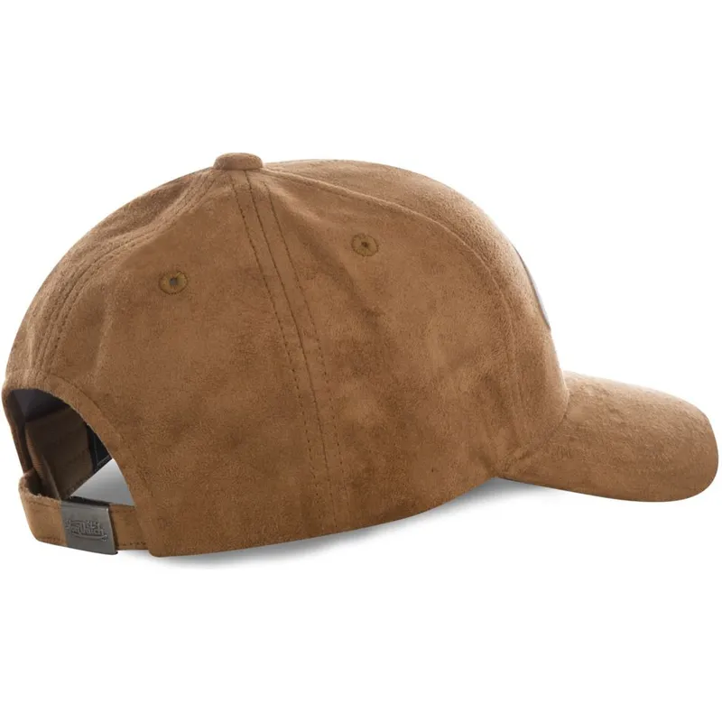 cappelli-curva-marrone-cinghia-regolabile-di-von-dutch