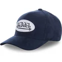 cappelli-curva-blu-marino-cinghia-regolabile-di-von-dutch