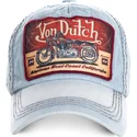 cappelli-curva-blu-cinghia-regolabile-di-von-dutch