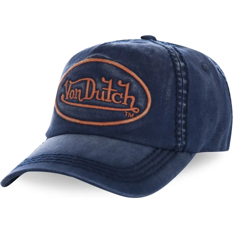cappelli-curva-blu-marino-cinghia-regolabile-di-von-dutch cappelli-curva-blu-marino-cinghia-regolabile-di-von-dutch