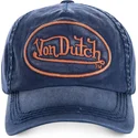 cappelli-curva-blu-marino-cinghia-regolabile-di-von-dutch