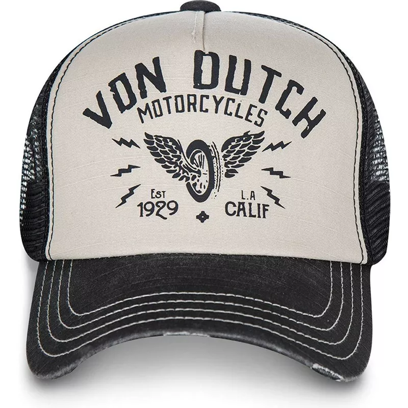 cappellino-visiera-curva-bianco-e-nero-regolabile-crew2-di-von-dutch