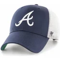 cappelli-curva-blu-marino-snapback-dei-atlanta-braves-mlb-di-47-brand