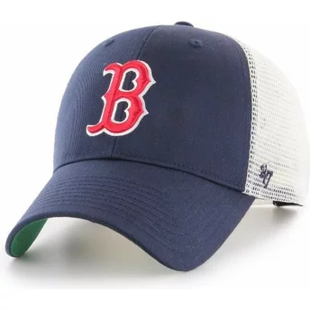 Cappellino trucker blu marino di Boston Red Sox MLB MVP Branson di 47 Brand