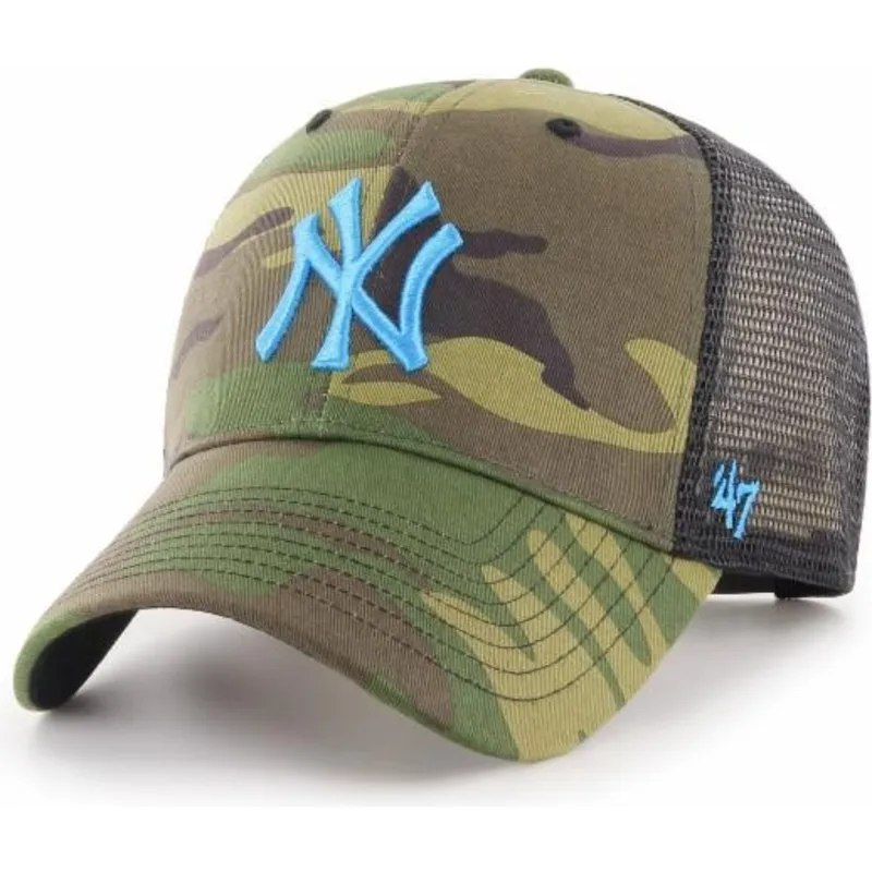 cappelli-curva-mimetizzazione-snapback-dei-new-york-yankees-mlb-di-47-brand cappelli-curva-mimetizzazione-snapback-dei-new-york-yankees-mlb-di-47-brand