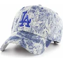 cappellino-curvo-blu-con-logo-blu-dei-los-angeles-dodgers-mlb-clean-up-splat-di-47-brand