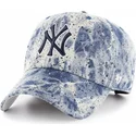 cappelli-curva-blu-cinghia-regolabile-dei-new-york-yankees-mlb-di-47-brand