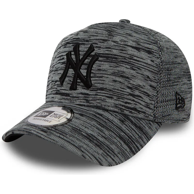 cappelli-curva-grigio-snapback-a-frame-jaspeado-dei-new-york-yankees-mlb-di-new-era cappelli-curva-grigio-snapback-a-frame-jaspeado-dei-new-york-yankees-mlb-di-new-era