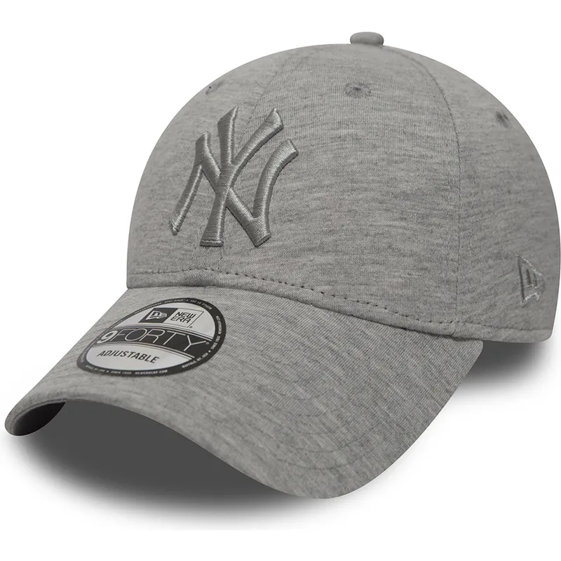 cappelli-curva-grigio-cinghia-regolabile-9forty-dei-new-york-yankees-mlb-di-new-era