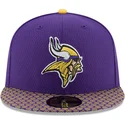 cappelli-piatta-viola-regolato-59fifty-sideline-dei-minnesota-vikings-nfl-di-new-era