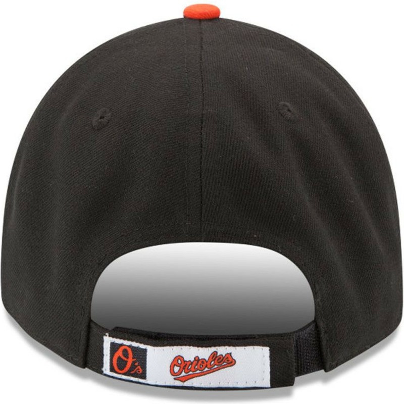 cappellino-visiera-curva-bianco-nero-e-arancione-regolabile-9forty-the-league-di-baltimore-orioles-mlb-di-new-era