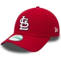 cappelli-curva-rosso-cinghia-regolabile-9forty-the-league-dei-st-louis-cardinals-mlb-di-new-era