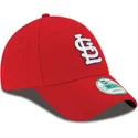 cappelli-curva-rosso-cinghia-regolabile-9forty-the-league-dei-st-louis-cardinals-mlb-di-new-era