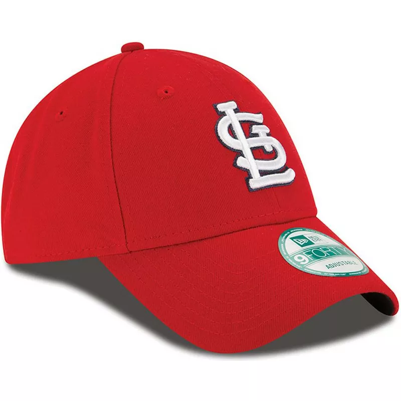 cappellino-visiera-curva-rosso-regolabile-9forty-the-league-di-st-louis-cardinals-mlb-di-new-era