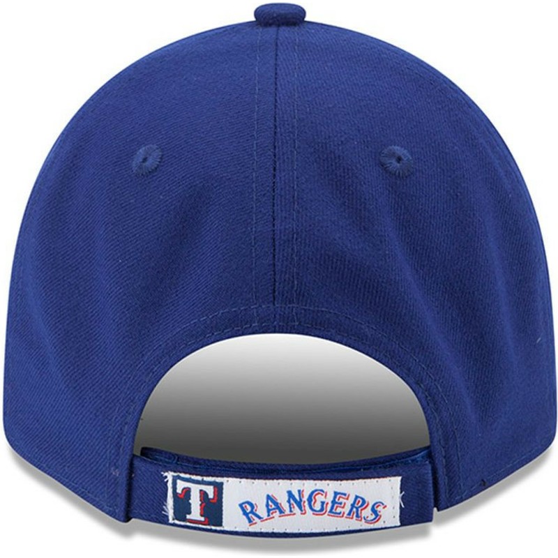 cappellino-visiera-curva-blu-regolabile-9forty-the-league-di-texas-rangers-mlb-di-new-era