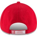 cappellino-visiera-curva-rosso-regolabile-9forty-the-league-di-atlanta-hawks-nba-di-new-era