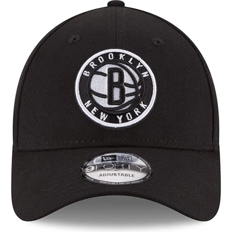 cappelli-curva-nero-cinghia-regolabile-9forty-the-league-dei-brooklyn-nets-nba-di-new-era