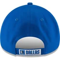 cappellino-curvo-blu-regolabile-9forty-the-league-dei-dallas-mavericks-nba-di-new-era
