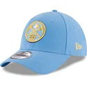 cappellino-curvo-azzurro-regolabile-9forty-the-league-dei-denver-nuggets-nba-di-new-era