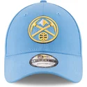 cappellino-curvo-azzurro-regolabile-9forty-the-league-dei-denver-nuggets-nba-di-new-era