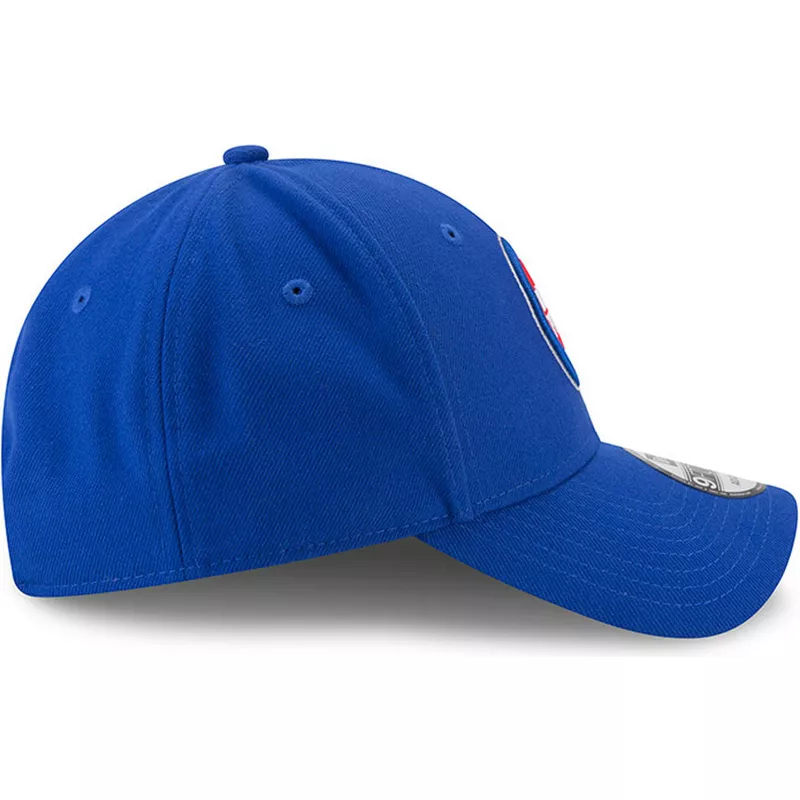cappellino-visiera-curva-blu-regolabile-9forty-the-league-di-detroit-pistons-nba-di-new-era