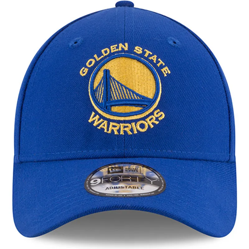 cappellino-curvo-blu-regolabile-9forty-the-league-di-golden-state-warriors-nba-di-new-era