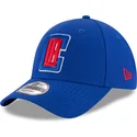 cappellino-curvo-blu-regolabile-9forty-the-league-dei-los-angeles-clippers-nba-di-new-era
