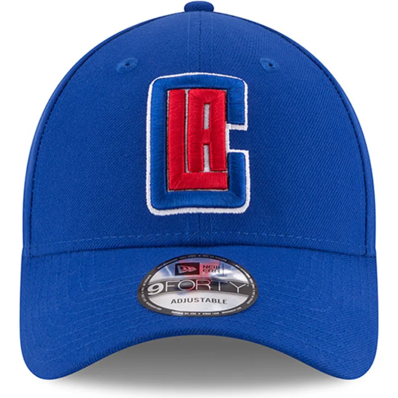 cappelli-curva-blu-cinghia-regolabile-9forty-the-league-dei-los-angeles-clippers-nba-di-new-era
