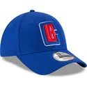 cappelli-curva-blu-cinghia-regolabile-9forty-the-league-dei-los-angeles-clippers-nba-di-new-era