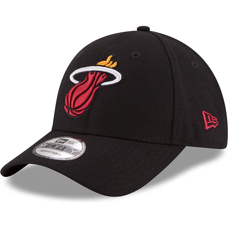 Cappellino visiera curva nero regolabile 9FORTY The League di Miami Heat NBA  di New Era: Caphunters.it