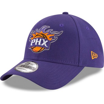 Cappellino visiera curva viola regolabile 9FORTY The League di Phoenix Suns NBA di New Era