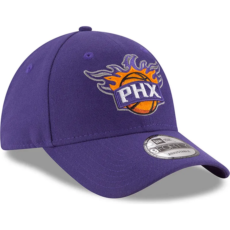 cappelli-curva-viola-cinghia-regolabile-9forty-the-league-dei-phoenix-suns-nba-di-new-era