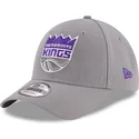 cappellino-curvo-grigio-regolabile-9forty-the-league-dei-sacramento-kings-nba-di-new-era