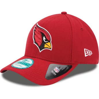 Cappellino visiera curva rosso regolabile 9FORTY The League di Arizona Cardinals NFL di New Era