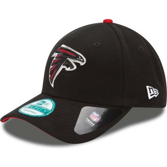 Cappellino visiera curva nero regolabile 9FORTY The League di Atlanta Falcons NFL di New Era