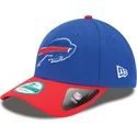 cappellino-visiera-curva-blu-e-rosso-regolabile-9forty-the-league-di-buffalo-bills-nfl-di-new-era