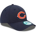 cappellino-visiera-curva-blu-marino-regolabile-9forty-the-league-di-chicago-bears-nfl-di-new-era