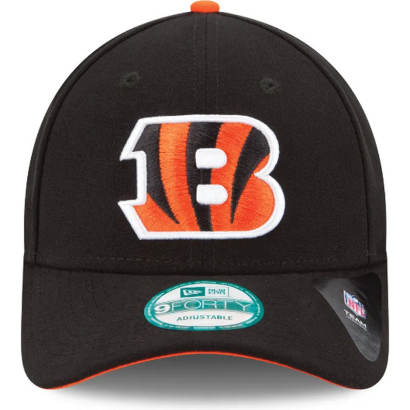 cappelli-curva-nero-cinghia-regolabile-9forty-the-league-dei-cincinnati-bengals-nfl-di-new-era cappelli-curva-nero-cinghia-regolabile-9forty-the-league-dei-cincinnati-bengals-nfl-di-new-era