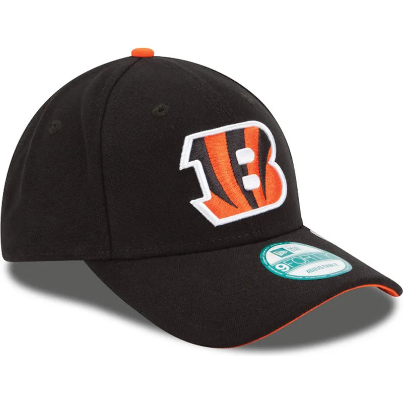 cappelli-curva-nero-cinghia-regolabile-9forty-the-league-dei-cincinnati-bengals-nfl-di-new-era cappelli-curva-nero-cinghia-regolabile-9forty-the-league-dei-cincinnati-bengals-nfl-di-new-era