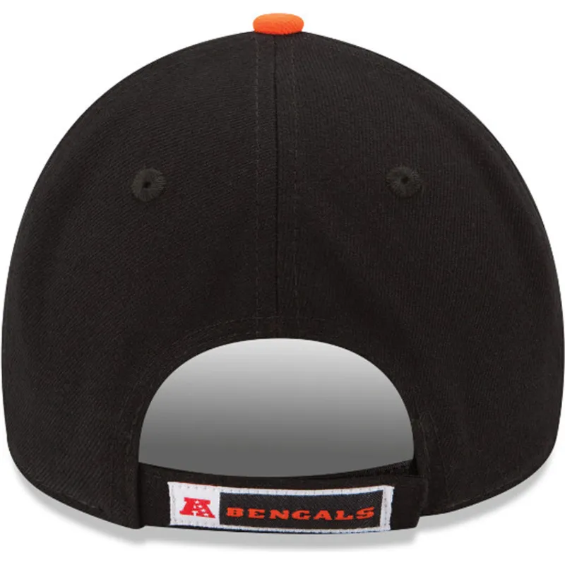 cappelli-curva-nero-cinghia-regolabile-9forty-the-league-dei-cincinnati-bengals-nfl-di-new-era cappelli-curva-nero-cinghia-regolabile-9forty-the-league-dei-cincinnati-bengals-nfl-di-new-era