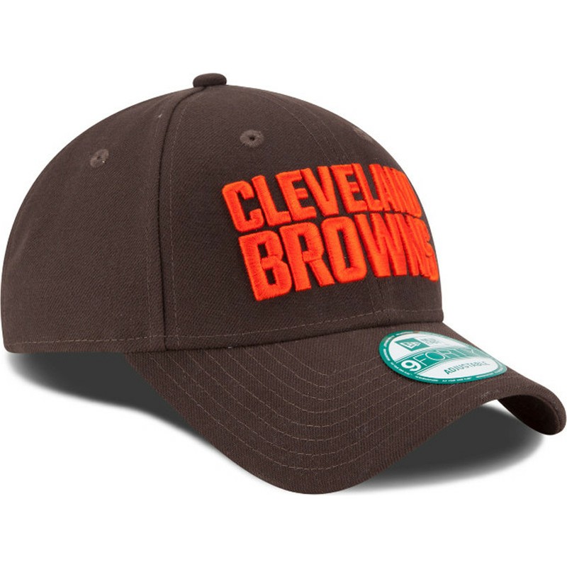 cappellino-visiera-curva-marrone-regolabile-9forty-the-league-di-cleveland-browns-nfl-di-new-era