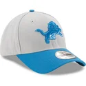 cappelli-curva-grigio-cinghia-regolabile-9forty-the-league-dei-detroit-lions-nfl-di-new-era