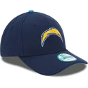 cappelli-curva-blu-marino-cinghia-regolabile-9forty-the-league-dei-los-angeles-chargers-nfl-di-new-era