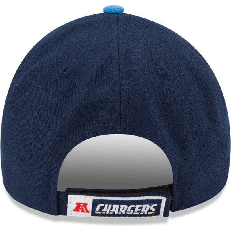 cappellino-visiera-curva-blu-marino-regolabile-9forty-the-league-di-los-angeles-chargers-nfl-di-new-era