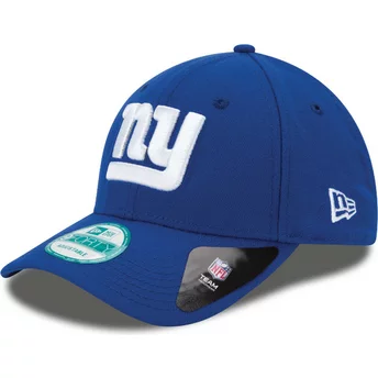 Cappellino visiera curva blu regolabile 9FORTY The League di New York Giants NFL di New Era