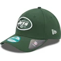 cappelli-curva-verde-cinghia-regolabile-9forty-the-league-dei-new-york-jets-nfl-di-new-era