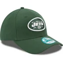 cappelli-curva-verde-cinghia-regolabile-9forty-the-league-dei-new-york-jets-nfl-di-new-era