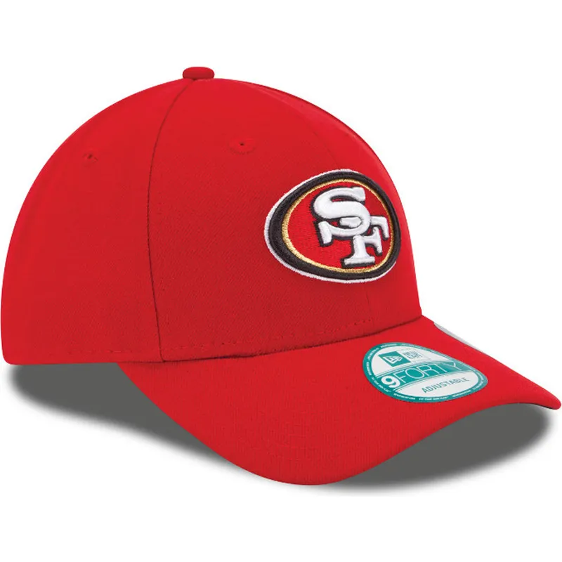 cappelli-curva-rosso-cinghia-regolabile-9forty-the-league-dei-san-francisco-49ers-nfl-di-new-era cappelli-curva-rosso-cinghia-regolabile-9forty-the-league-dei-san-francisco-49ers-nfl-di-new-era