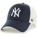 cappellino-trucker-blu-navy-per-bambino-new-york-yankees-mlb-mvp-branson-di-47-brand