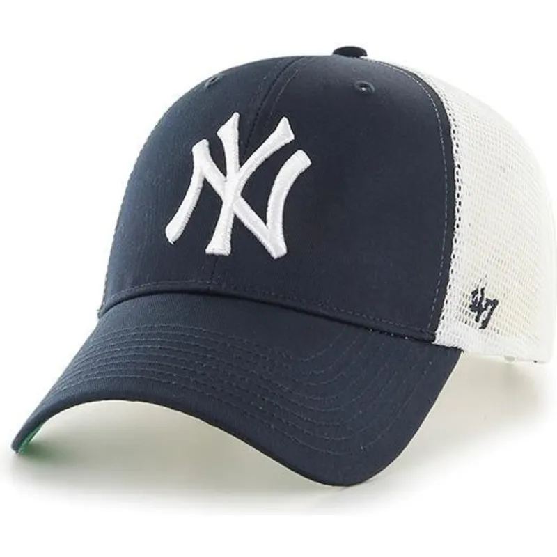 cappelli-curva-blu-marino-snapback-per-bambino-dei-new-york-yankees-mlb-di-47-brand